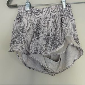 lulu lemon floral shorts